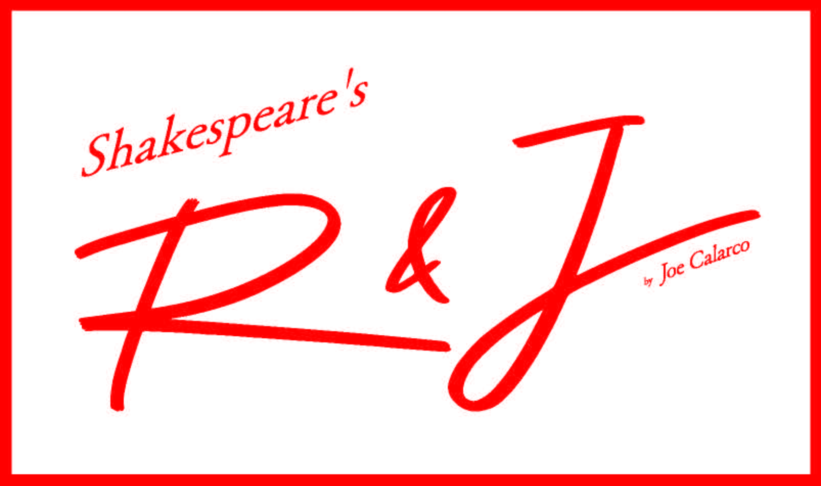 Shakespeare's R&J